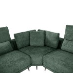 ΚΑΝΑΠΕΣ ΓΩΝΙΑ SYMMET HM3269.05 ΠΡΑΣΙΝΟ ΥΦΑΣΜΑ-ΑΝΘΡΑΚΙ ΠΟΔΙΑ 314x314x90-102Yεκ. ΚΑΝΑΠΕΣ ΓΩΝΙΑ SYMMET HM3269.05 ΠΡΑΣΙΝΟ ΥΦΑΣΜΑ-ΑΝΘΡΑΚΙ ΠΟΔΙΑ 314x314x90-102Yεκ.