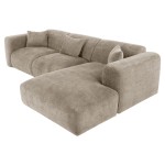 ΚΑΝΑΠΕΣ ΓΩΝΙΑ BRICKEN HM3275.01R ΜΠΕΖ ΥΦΑΣΜΑ 110-282x98-160x72Υεκ. ΚΑΝΑΠΕΣ ΓΩΝΙΑ BRICKEN HM3275.01R ΜΠΕΖ ΥΦΑΣΜΑ 110-282x98-160x72Υεκ.