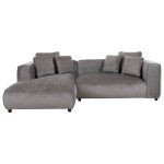 ΚΑΝΑΠΕΣ ΓΩΝΙΑ (ΑΡΙΣΤΕΡΗ) 3-ΘΕΣΙΟΣ GRACE HM3280.03L ΓΚΡΙ ΥΦΑΣΜΑ 252x160x70-90Υεκ ΚΑΝΑΠΕΣ ΓΩΝΙΑ (ΑΡΙΣΤΕΡΗ) 3-ΘΕΣΙΟΣ GRACE HM3280.03L ΓΚΡΙ ΥΦΑΣΜΑ 252x160x70-90Υεκ
