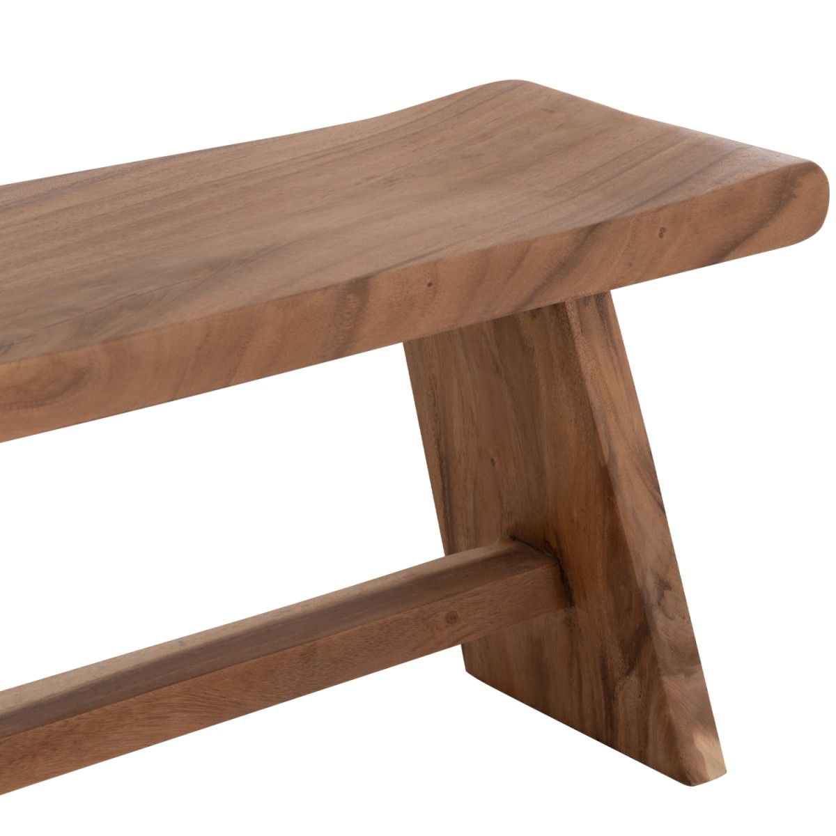 ΠΑΓΚΑΚΙ ΕΞ.ΧΩΡΟΥ 2-ΘΕΣΙΟ KONNY HM18450 ΞΥΛΟ SUAR ΣΕ ΦΥΣΙΚΟ 121x30.5x45Υεκ.