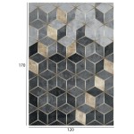 ΧΑΛΙ ΣΑΛΟΝΙΟΥ ΜΕ ΚΡΟΣΙΑ JOSIANE HM7677.18 ΓΚΡΙ-ΧΡΥΣΟ 120X170 εκ. ΧΑΛΙ ΣΑΛΟΝΙΟΥ ΜΕ ΚΡΟΣΙΑ JOSIANE HM7677.18 ΓΚΡΙ-ΧΡΥΣΟ 120X170 εκ.