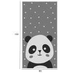 ΠΑΙΔΙΚΟ ΧΑΛΙ ΜΕ ΚΡΟΣΙΑ ΣΕΙΡΑ KIDDER HM7678.14 PANDA ΓΚΡΙ 80Χ150 εκ. ΠΑΙΔΙΚΟ ΧΑΛΙ ΜΕ ΚΡΟΣΙΑ ΣΕΙΡΑ KIDDER HM7678.14 PANDA ΓΚΡΙ 80Χ150 εκ.