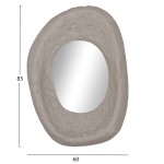ΚΑΘΡΕΠΤΗΣ ΤΟΙΧΟΥ RIFFE HM4695.03 FIBER CEMENT ΓΚΡΙ 60x13x85Υεκ.