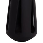 ΕΠΙΤΡΑΠΕΖΙΟ ΦΑΝΑΡΙ ERANTYL HM4696.01L ΜΑΥΡΟ FIBER CEMENT & ΧΕΡΟΥΛΙ RATTAN Φ17x27Yεκ.