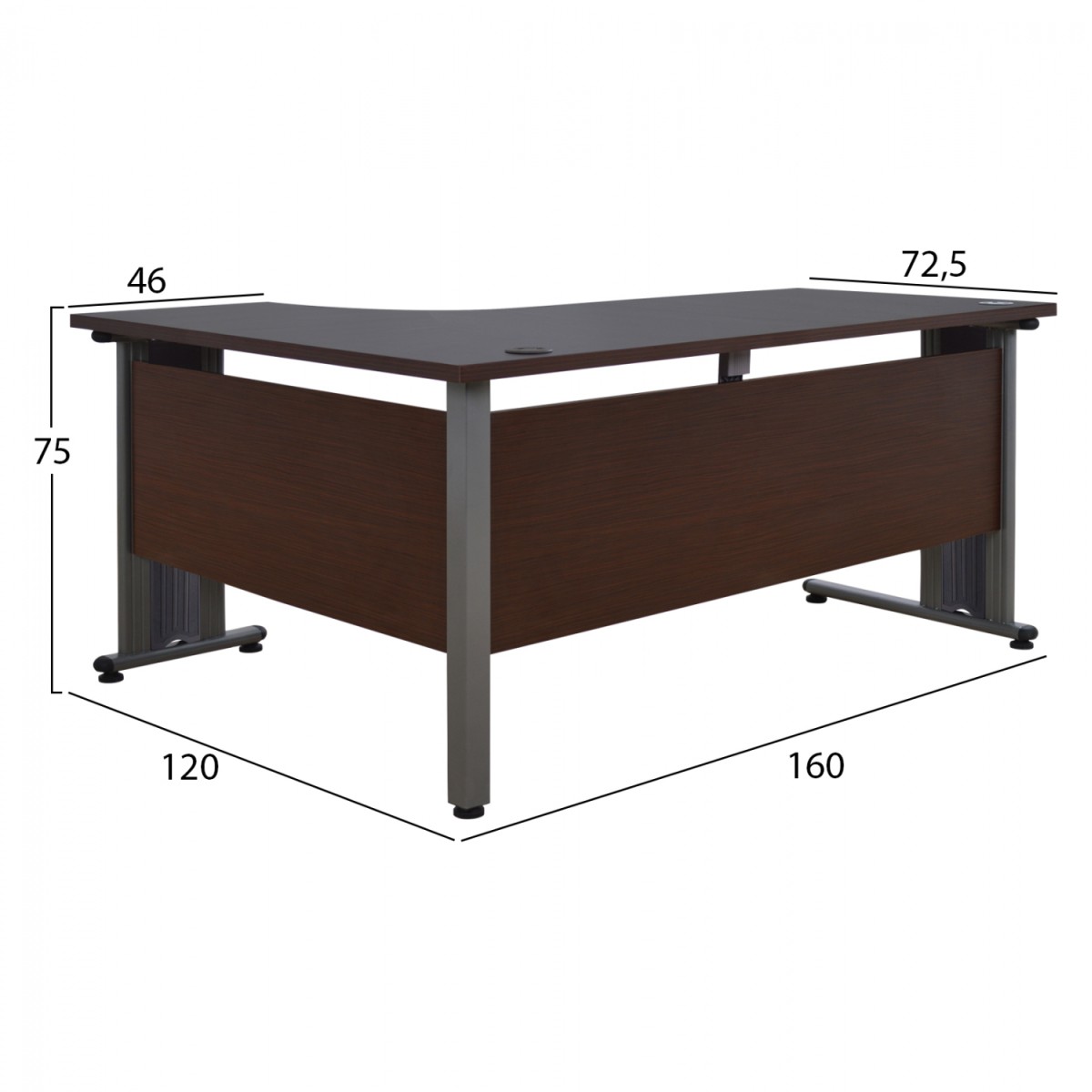 ΓΡΑΦΕΙΟ ΕΠΑΓΓΕΛΜΑΤΙΚΟ VALDEN HM2043.02R WENGE ΜΕ ΔΕΞΙΑ ΓΩΝΙΑ 160X120X75 ΓΡΑΦΕΙΟ ΕΠΑΓΓΕΛΜΑΤΙΚΟ VALDEN HM2043.02R WENGE ΜΕ ΔΕΞΙΑ ΓΩΝΙΑ 160X120X75