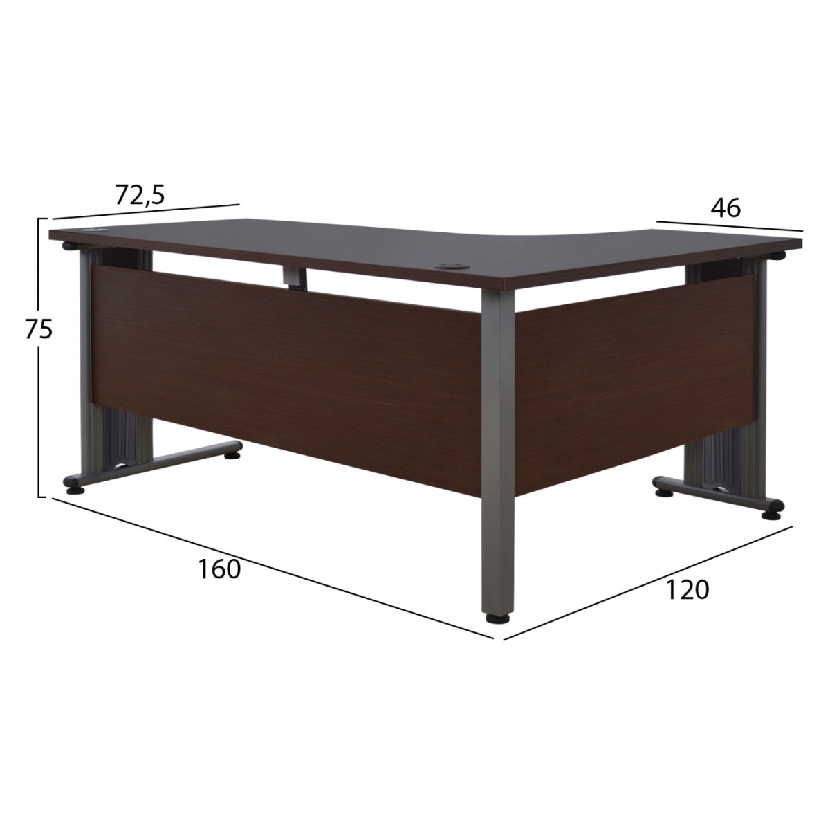 ΓΡΑΦΕΙΟ ΕΠΑΓΓΕΛΜΑΤΙΚΟ VALDEN HM2043.02L WENGE ΑΡΙΣΤΕΡΗ ΓΩΝΙΑ 160X120 ΓΡΑΦΕΙΟ ΕΠΑΓΓΕΛΜΑΤΙΚΟ VALDEN HM2043.02L WENGE ΑΡΙΣΤΕΡΗ ΓΩΝΙΑ 160X120