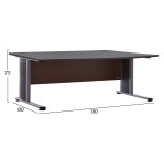 ΓΡΑΦΕΙΟ ΕΠΑΓΓΕΛΜΑΤΙΚΟ VALDEN HM2046.02 WENGE 180X80X75 ΓΡΑΦΕΙΟ ΕΠΑΓΓΕΛΜΑΤΙΚΟ VALDEN HM2046.02 WENGE 180X80X75