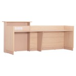 ΓΡΑΦΕΙΟ ΥΠΟΔΟΧΗΣ DALTON HM2068.02 ΜΕΛΑΜΙΝΗ ΣΕ SONAMA-ΜΠΕΖ 240x80x106Υεκ. ΓΡΑΦΕΙΟ ΥΠΟΔΟΧΗΣ DALTON HM2068.02 ΜΕΛΑΜΙΝΗ ΣΕ SONAMA-ΜΠΕΖ 240x80x106Υεκ.
