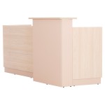 ΓΡΑΦΕΙΟ ΥΠΟΔΟΧΗΣ DALTON HM2068.02 ΜΕΛΑΜΙΝΗ ΣΕ SONAMA-ΜΠΕΖ 240x80x106Υεκ. ΓΡΑΦΕΙΟ ΥΠΟΔΟΧΗΣ DALTON HM2068.02 ΜΕΛΑΜΙΝΗ ΣΕ SONAMA-ΜΠΕΖ 240x80x106Υεκ.