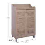 ΠΑΠΟΥΤΣΟΘΗΚΗ-ΝΤΟΥΛΑΠΙ KAILENA ΞΥΛΙΝΗ HM2230.02 SONAMA 77X40,5X122εκ. ΠΑΠΟΥΤΣΟΘΗΚΗ-ΝΤΟΥΛΑΠΙ KAILENA ΞΥΛΙΝΗ HM2230.02 SONAMA 77X40,5X122εκ.
