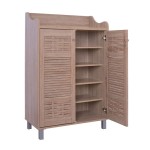 ΠΑΠΟΥΤΣΟΘΗΚΗ-ΝΤΟΥΛΑΠΙ KAILENA ΞΥΛΙΝΗ HM2230.02 SONAMA 77X40,5X122εκ. ΠΑΠΟΥΤΣΟΘΗΚΗ-ΝΤΟΥΛΑΠΙ KAILENA ΞΥΛΙΝΗ HM2230.02 SONAMA 77X40,5X122εκ.