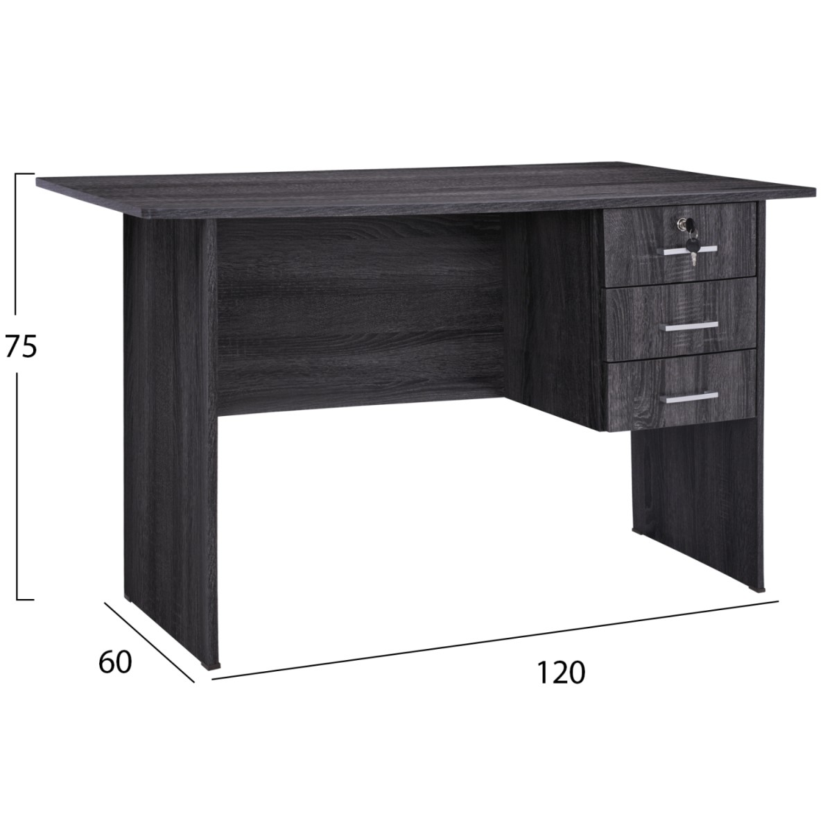 ΓΡΑΦΕΙΟ ΜΕΛΑΜΙΝΗΣ HAYDEN 120x60x75Υεκ.ΜΕ 3 ΣΥΡΤΑΡΙΑ ΣΕ ΑΝΘΡΑΚΙ ΧΡΩΜΑ HM2268.01 ΓΡΑΦΕΙΟ ΜΕΛΑΜΙΝΗΣ HAYDEN 120x60x75Υεκ.ΜΕ 3 ΣΥΡΤΑΡΙΑ ΣΕ ΑΝΘΡΑΚΙ ΧΡΩΜΑ HM2268.01