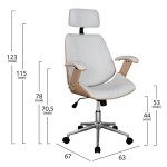 ΚΑΡΕΚΛΑ ΓΡΑΦΕΙΟΥ ΔΙΕΥΘΥΝΤΙΚΗ SUPERIOR PRO HM1109.02 SONAMA-ΑΣΠΡO PU 63x67x123Yεκ. ΚΑΡΕΚΛΑ ΓΡΑΦΕΙΟΥ ΔΙΕΥΘΥΝΤΙΚΗ SUPERIOR PRO HM1109.02 SONAMA-ΑΣΠΡO PU 63x67x123Yεκ.