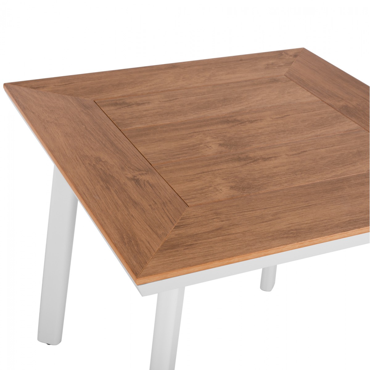 ΤΡΑΠΕΖΙ ΑΛΟΥΜΙΝΙΟΥ TABER ΛΕΥΚΟ ΜΕ ΕΠΙΦΑΝΕΙΑ POLYWOOD HM5563.01 80x80x73Υ ΕΚ. ΤΡΑΠΕΖΙ ΑΛΟΥΜΙΝΙΟΥ TABER ΛΕΥΚΟ ΜΕ ΕΠΙΦΑΝΕΙΑ POLYWOOD HM5563.01 80x80x73Υ ΕΚ.