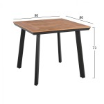 ΤΡΑΠΕΖΙ ΑΛΟΥΜΙΝΙΟΥ TABER ΑΝΘΡΑΚΙ ΜΕ ΕΠΙΦΑΝΕΙΑ POLYWOOD HM5563.02 80x80x73Υεκ. ΤΡΑΠΕΖΙ ΑΛΟΥΜΙΝΙΟΥ TABER ΑΝΘΡΑΚΙ ΜΕ ΕΠΙΦΑΝΕΙΑ POLYWOOD HM5563.02 80x80x73Υεκ.