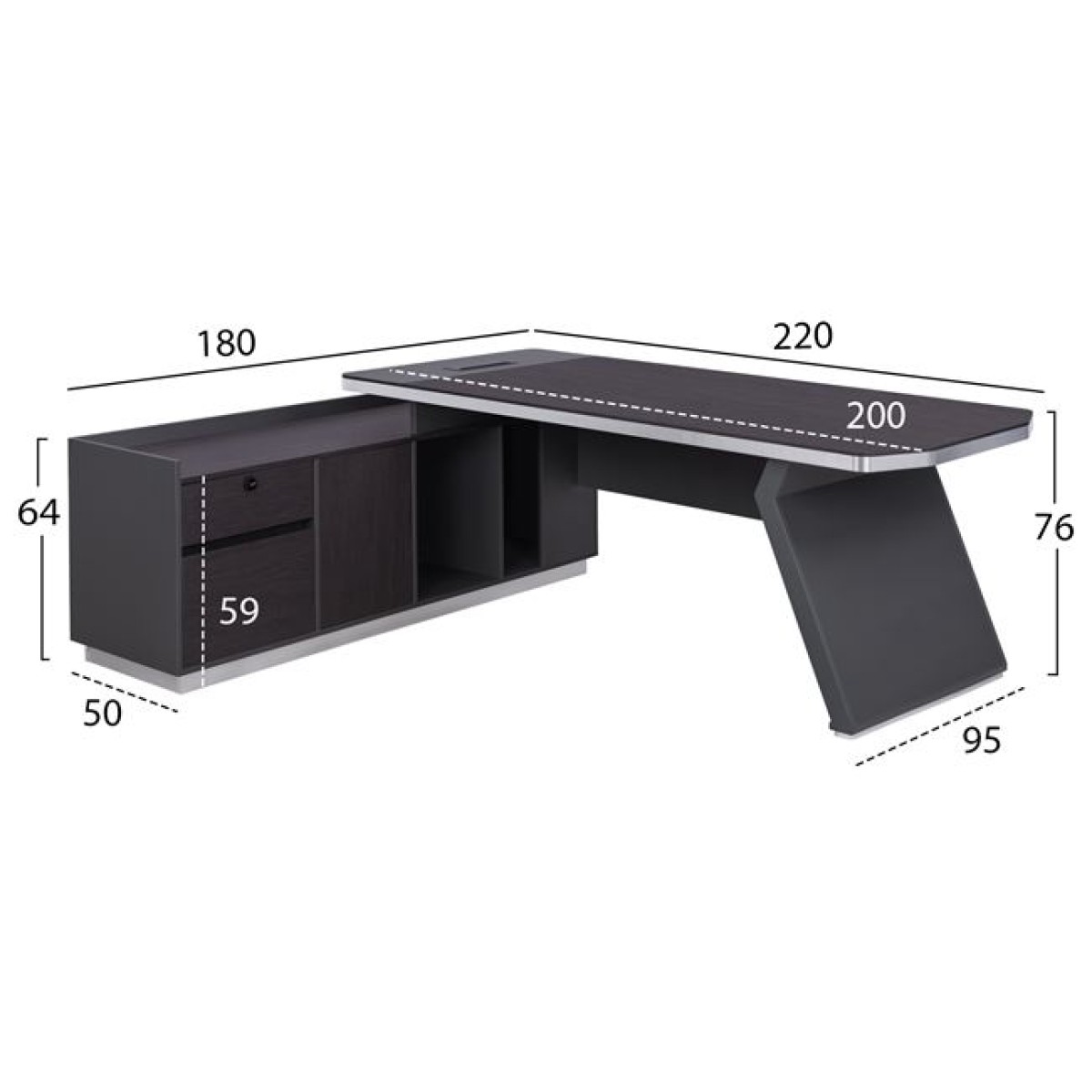 ΓΡΑΦΕΙΟ ΕΠΑΓΓΕΛΜΑΤΙΚΟ ΑΡΙΣΤΕΡΗ ΓΩΝΙΑ ROSEWOOD HM2084L 220X180X76Υεκ. ΓΡΑΦΕΙΟ ΕΠΑΓΓΕΛΜΑΤΙΚΟ ΑΡΙΣΤΕΡΗ ΓΩΝΙΑ ROSEWOOD HM2084L 220X180X76Υεκ.