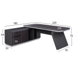 ΓΡΑΦΕΙΟ ΕΠΑΓΓΕΛΜΑΤΙΚΟ ΑΡΙΣΤΕΡΗ ΓΩΝΙΑ ROSEWOOD HM2084L 220X180X76Υεκ. ΓΡΑΦΕΙΟ ΕΠΑΓΓΕΛΜΑΤΙΚΟ ΑΡΙΣΤΕΡΗ ΓΩΝΙΑ ROSEWOOD HM2084L 220X180X76Υεκ.