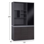 ΒΙΒΛΙΟΘΗΚΗ ΓΡΑΦΕΙΟΥ ΕΠΑΓΓΕΛΜΑΤΙΚΗ ROSEWOOD HM2091R 120Χ40Χ200Υ εκ. ΒΙΒΛΙΟΘΗΚΗ ΓΡΑΦΕΙΟΥ ΕΠΑΓΓΕΛΜΑΤΙΚΗ ROSEWOOD HM2091R 120Χ40Χ200Υ εκ.