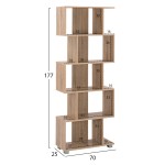 ΒΙΒΛΙΟΘΗΚΗ ΜΕΛΑΜΙΝΗΣ EZIR HM2385.02 SONAMA 70x25x177Υ εκ. ΒΙΒΛΙΟΘΗΚΗ ΜΕΛΑΜΙΝΗΣ EZIR HM2385.02 SONAMA 70x25x177Υ εκ.