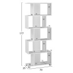 ΒΙΒΛΙΟΘΗΚΗ ΜΕΛΑΜΙΝΗΣ HM2385.04 ΛΕΥΚΗ 70x25x177 εκ. ΒΙΒΛΙΟΘΗΚΗ ΜΕΛΑΜΙΝΗΣ HM2385.04 ΛΕΥΚΗ 70x25x177 εκ.