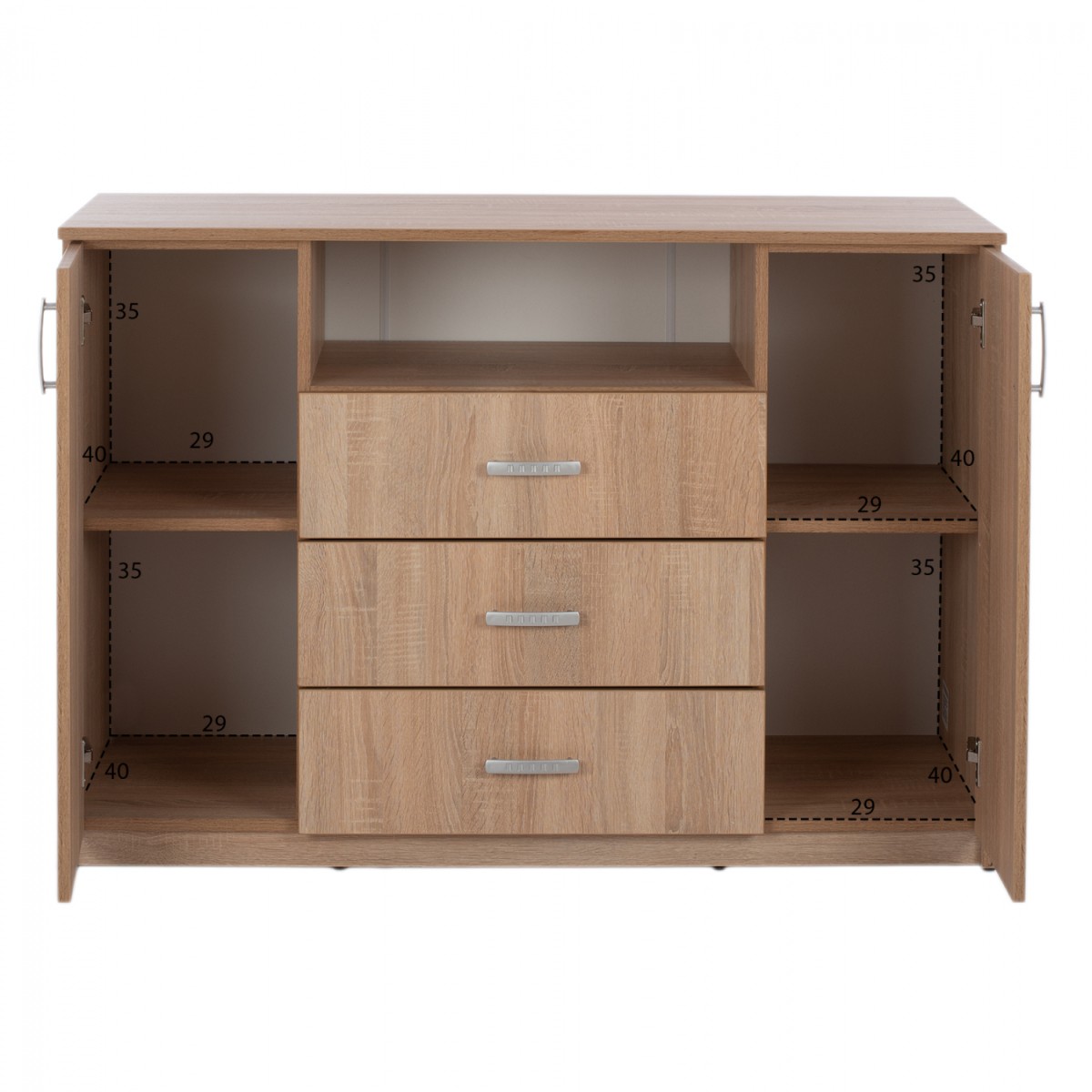 ΜΠΟΥΦΕΣ ΜΕ 2 ΝΤΟΥΛΑΠΙΑ Κ 3 ΣΥΡΤΑΡΙΑ ADLER SONAMA OAK HM2430 120X45X85Yεκ. ΜΠΟΥΦΕΣ ΜΕ 2 ΝΤΟΥΛΑΠΙΑ Κ 3 ΣΥΡΤΑΡΙΑ ADLER SONAMA OAK HM2430 120X45X85Yεκ.