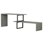ΕΠΙΠΛΟ ΤΗΛΕΟΡΑΣΗΣ ΕΠΕΚΤ. BRIGGITE HM8892.11 ΜΕΛΑΜΙΝΗ GREY STONE TEXTURE 160x30x45Υεκ. ΕΠΙΠΛΟ ΤΗΛΕΟΡΑΣΗΣ ΕΠΕΚΤ. BRIGGITE HM8892.11 ΜΕΛΑΜΙΝΗ GREY STONE TEXTURE 160x30x45Υεκ.