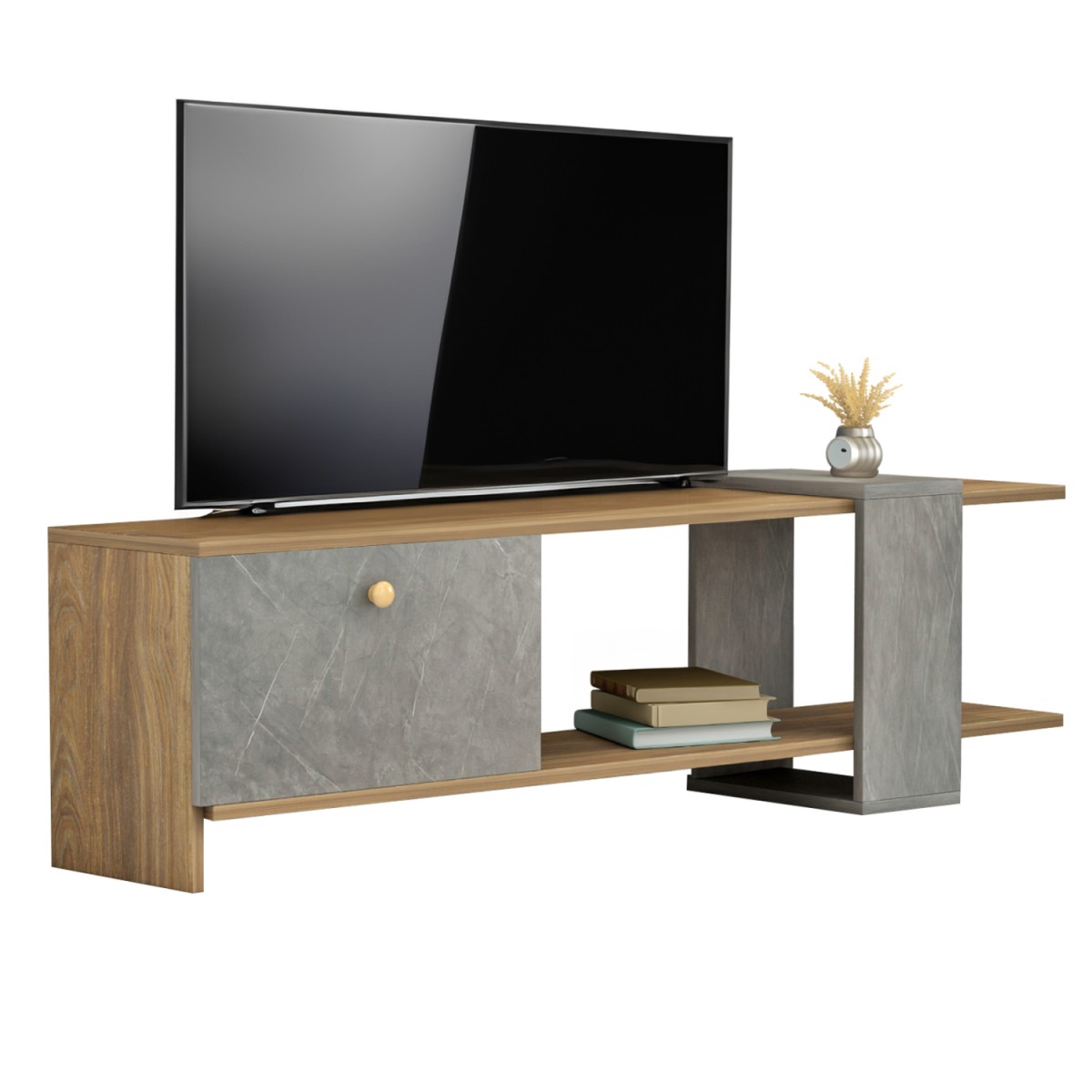 ΕΠΙΠΛΟ ΤΗΛΕΟΡΑΣΗΣ HENRIETTE HM8900.13 ΜΕΛΑΜΙΝΗ ΚΑΡΥΔΙ-STONE TEXTURE 120x28,5x39Υεκ. ΕΠΙΠΛΟ ΤΗΛΕΟΡΑΣΗΣ HENRIETTE HM8900.13 ΜΕΛΑΜΙΝΗ ΚΑΡΥΔΙ-STONE TEXTURE 120x28,5x39Υεκ.