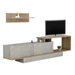 ΣΥΝΘΕΤΟ ΤΗΛΕΟΡΑΣΗΣ GARCELLE HM8904.14 ΜΕΛΑΜΙΝΗ ΦΥΣΙΚΟ-STONE TEXTURE 180x29,6x45Υεκ ΣΥΝΘΕΤΟ ΤΗΛΕΟΡΑΣΗΣ GARCELLE HM8904.14 ΜΕΛΑΜΙΝΗ ΦΥΣΙΚΟ-STONE TEXTURE 180x29,6x45Υεκ