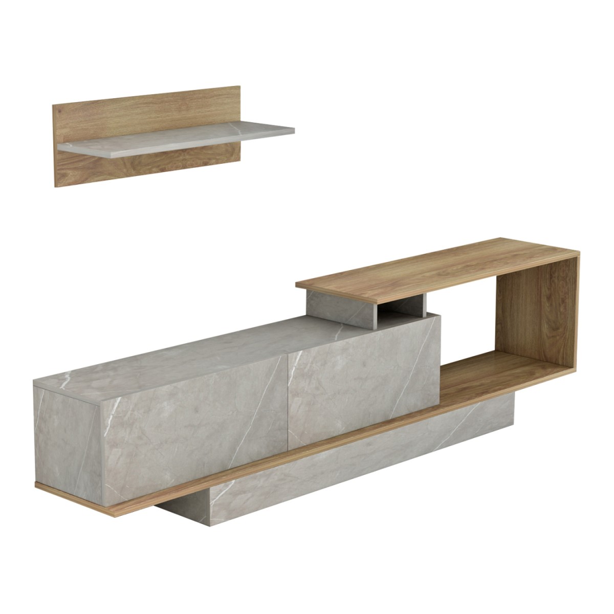 ΣΥΝΘΕΤΟ ΤΗΛΕΟΡΑΣΗΣ GARCELLE HM8904.14 ΜΕΛΑΜΙΝΗ ΦΥΣΙΚΟ-STONE TEXTURE 180x29,6x45Υεκ ΣΥΝΘΕΤΟ ΤΗΛΕΟΡΑΣΗΣ GARCELLE HM8904.14 ΜΕΛΑΜΙΝΗ ΦΥΣΙΚΟ-STONE TEXTURE 180x29,6x45Υεκ