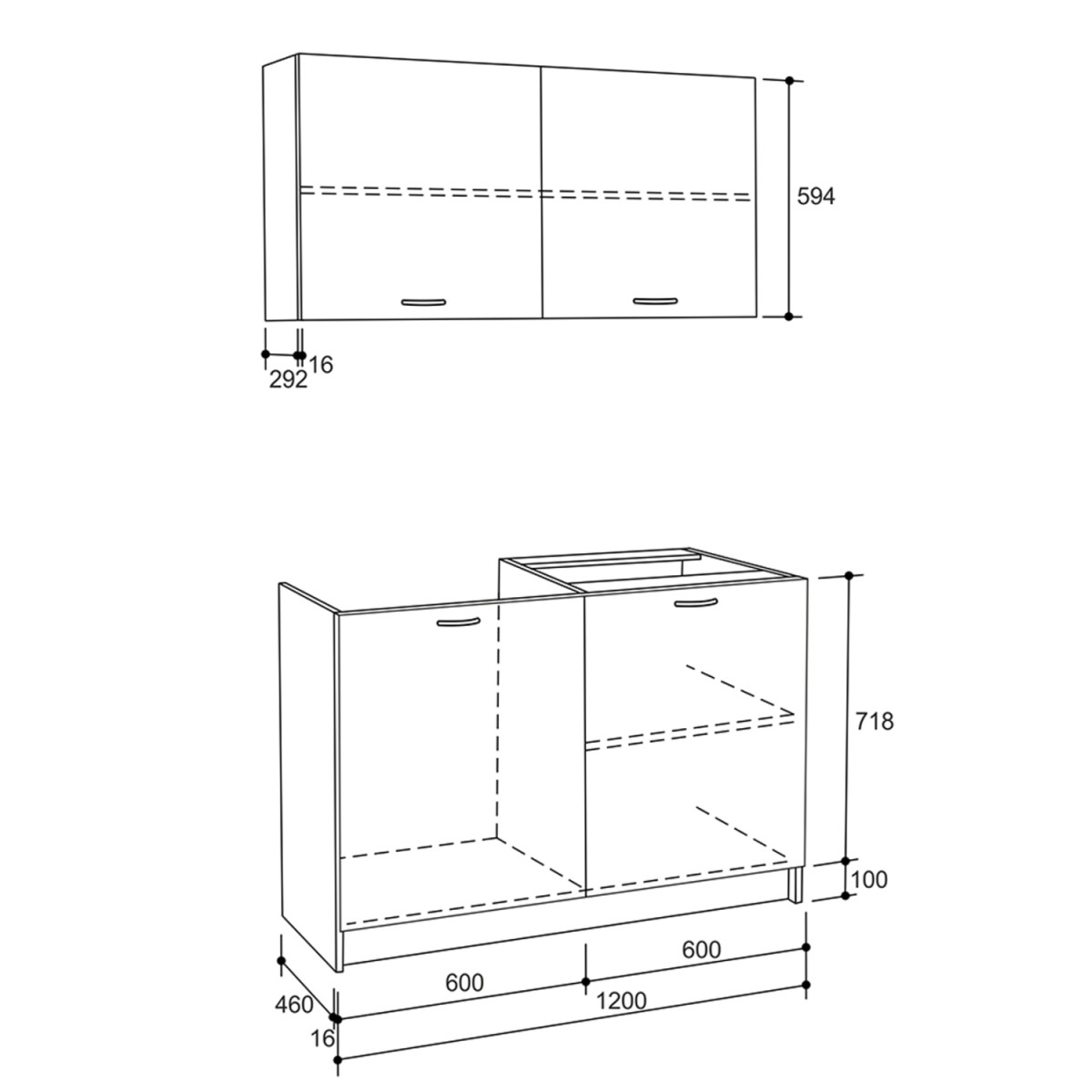 ΣΥΝΘΕΣΗ ΚΟΥΖΙΝΑΣ BLAINE ΜΕΛΑΜΙΝΗ ΓΚΡΙ HM2439.10 120x46-29,2εκ. ΣΥΝΘΕΣΗ ΚΟΥΖΙΝΑΣ BLAINE ΜΕΛΑΜΙΝΗ ΓΚΡΙ HM2439.10 120x46-29,2εκ.