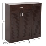 ΠΑΠΟΥΤΣΟΘΗΚΗ-ΝΤΟΥΛΑΠΑ PROΒY HM9607.01 ΜΕΛΑΜΙΝΗ WENGE 120x37,5x121,5Υεκ. ΠΑΠΟΥΤΣΟΘΗΚΗ-ΝΤΟΥΛΑΠΑ PROΒY HM9607.01 ΜΕΛΑΜΙΝΗ WENGE 120x37,5x121,5Υεκ.