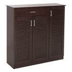 ΠΑΠΟΥΤΣΟΘΗΚΗ-ΝΤΟΥΛΑΠΑ PROΒY HM9607.01 ΜΕΛΑΜΙΝΗ WENGE 120x37,5x121,5Υεκ. ΠΑΠΟΥΤΣΟΘΗΚΗ-ΝΤΟΥΛΑΠΑ PROΒY HM9607.01 ΜΕΛΑΜΙΝΗ WENGE 120x37,5x121,5Υεκ.