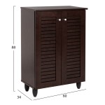 ΠΑΠΟΥΤΣΟΘΗΚΗ-ΝΤΟΥΛΑΠΑ PROLLY HM9608.01 ΜΕΛΑΜΙΝΗ WENGE-2ΠΟΡΤΕΣ-4ΡΑΦΙΑ 60x34x88Υεκ. ΠΑΠΟΥΤΣΟΘΗΚΗ-ΝΤΟΥΛΑΠΑ PROLLY HM9608.01 ΜΕΛΑΜΙΝΗ WENGE-2ΠΟΡΤΕΣ-4ΡΑΦΙΑ 60x34x88Υεκ.