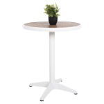 ΤΡΑΠΕΖΙ ΑΛΟΥΜΙΝΙΟΥ ΣΤΡΟΓΓΥΛΟ ALEXA HM6086.02 ΛΕΥΚΟ-POLYWOOD TOP ΦΥΣΙΚΟ Φ60x73Υεκ. ΤΡΑΠΕΖΙ ΑΛΟΥΜΙΝΙΟΥ ΣΤΡΟΓΓΥΛΟ ALEXA HM6086.02 ΛΕΥΚΟ-POLYWOOD TOP ΦΥΣΙΚΟ Φ60x73Υεκ.