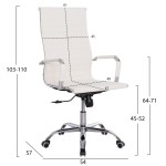 ΚΑΡΕΚΛΑ ΓΡΑΦΕΙΟΥ BOSS ΔΙΕΥΘΥΝΤΟΥ HM1059.32 ΛΕΥΚΟ PU ΠΟΔΙ ΧΡΩΜΙΟΥ 54x57x110Υεκ. ΚΑΡΕΚΛΑ ΓΡΑΦΕΙΟΥ BOSS ΔΙΕΥΘΥΝΤΟΥ HM1059.32 ΛΕΥΚΟ PU ΠΟΔΙ ΧΡΩΜΙΟΥ 54x57x110Υεκ.