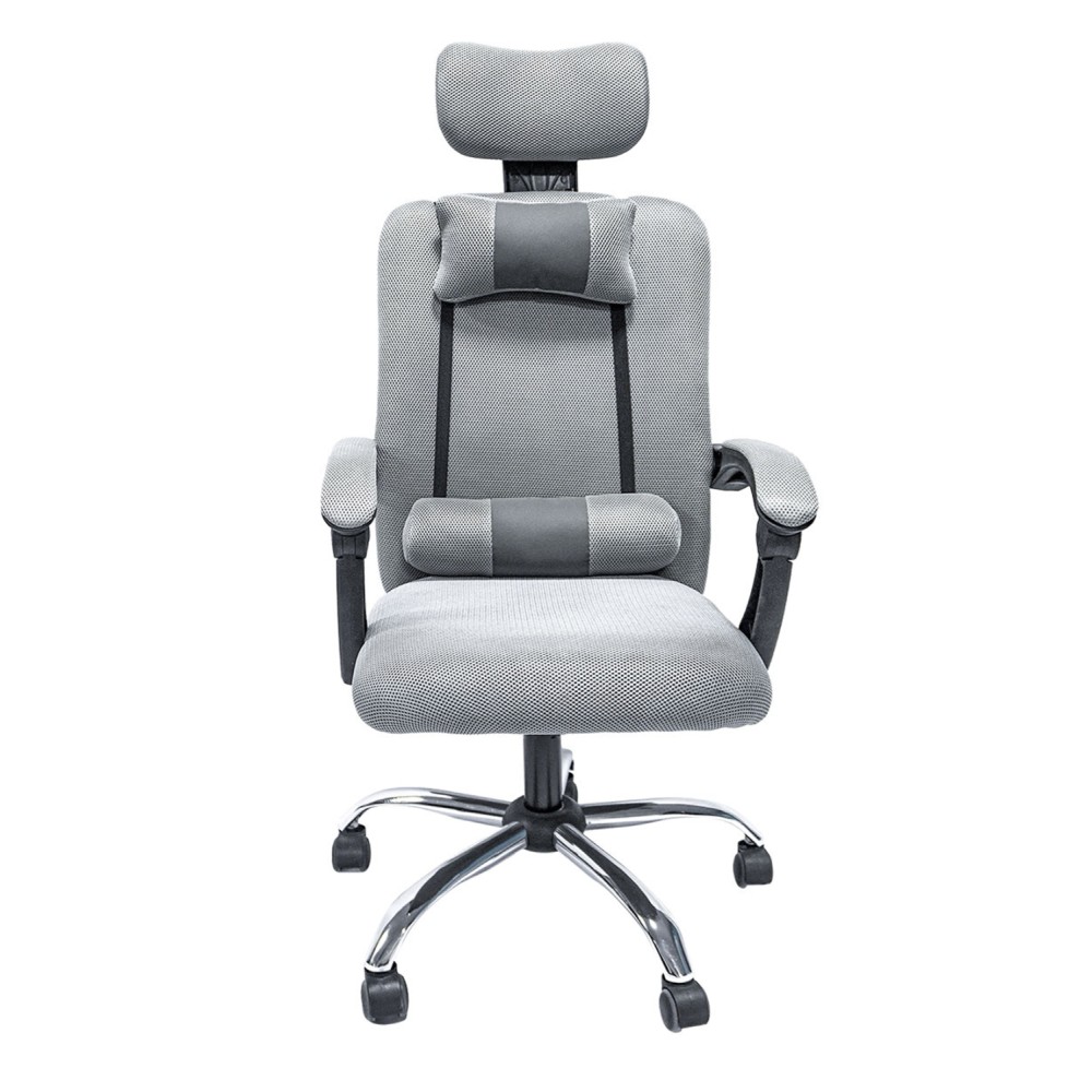 ΚΑΡΕΚΛΑ ΓΡΑΦΕΙΟΥ CRONER HM1196.02 ΓΚΡΙ MESH-ΜΕΤΑΛ.ΒΑΣΗ-NYLON ΣΚΕΛΕΤΟΣ 58x67x124Υεκ.