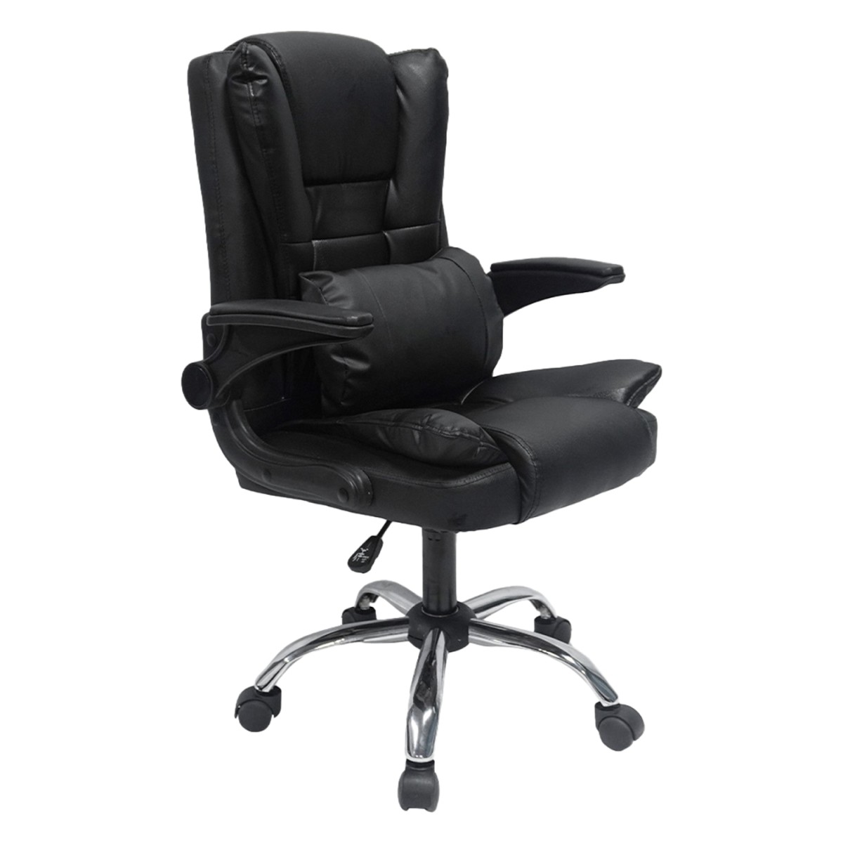 ΚΑΡΕΚΛΑ ΓΡΑΦΕΙΟΥ CANAN HM1201 ΜΑΥΡO PVC-ΜΑΥΡΟ NYLON-ΒΑΣΗ ΧΡΩΜΙΟΥ 66x61x105Υεκ. ΚΑΡΕΚΛΑ ΓΡΑΦΕΙΟΥ CANAN HM1201 ΜΑΥΡO PVC-ΜΑΥΡΟ NYLON-ΒΑΣΗ ΧΡΩΜΙΟΥ 66x61x105Υεκ.