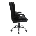 ΚΑΡΕΚΛΑ ΓΡΑΦΕΙΟΥ CANAN HM1201 ΜΑΥΡO PVC-ΜΑΥΡΟ NYLON-ΒΑΣΗ ΧΡΩΜΙΟΥ 66x61x105Υεκ. ΚΑΡΕΚΛΑ ΓΡΑΦΕΙΟΥ CANAN HM1201 ΜΑΥΡO PVC-ΜΑΥΡΟ NYLON-ΒΑΣΗ ΧΡΩΜΙΟΥ 66x61x105Υεκ.