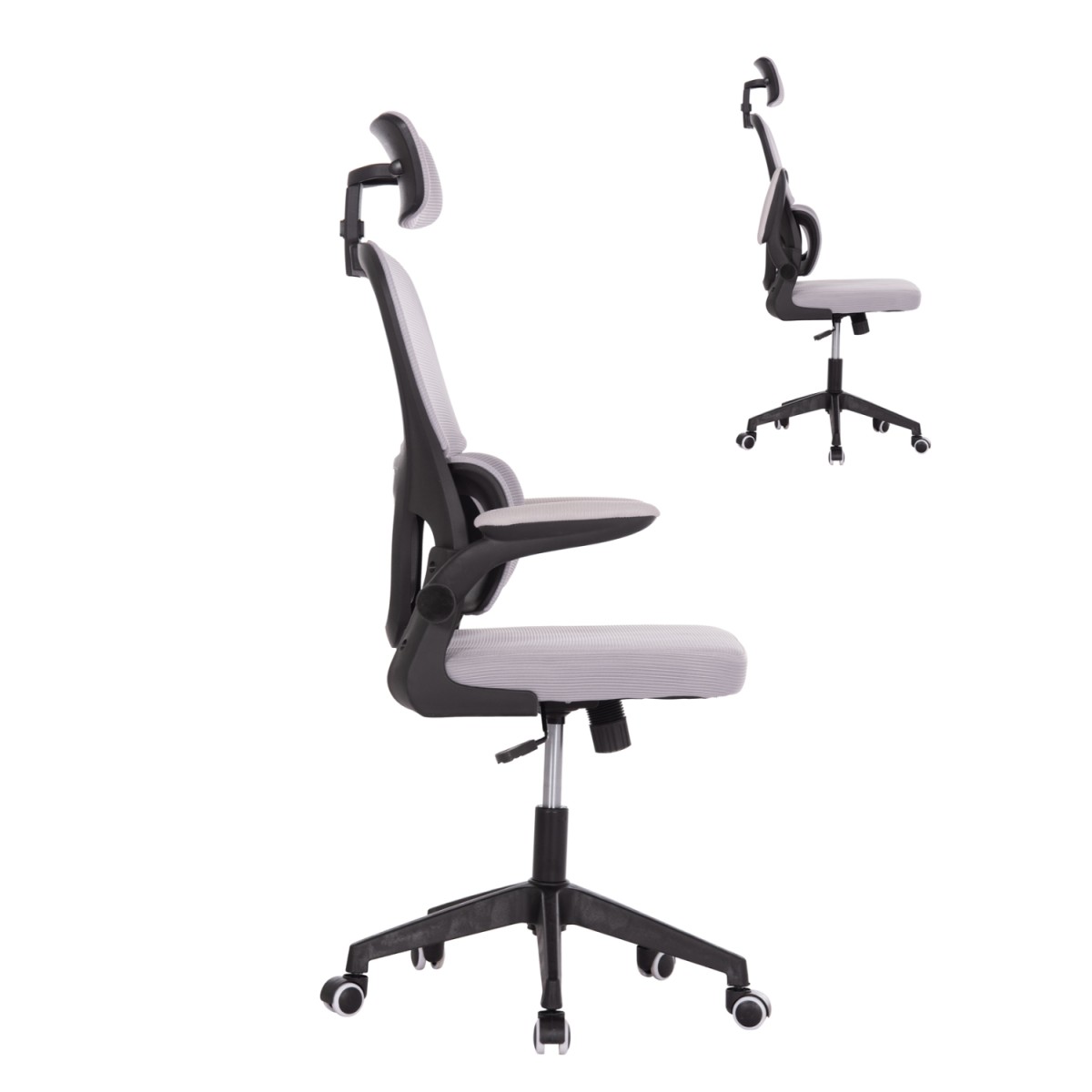 ΚΑΡΕΚΛΑ ΓΡΑΦΕΙΟΥ BASTON HM18236.02 ΓΚΡΙ MESH & ΜΑΥΡΟ PP ΣΚΕΛΕΤΟΣ 64x60x127Υεκ. ΚΑΡΕΚΛΑ ΓΡΑΦΕΙΟΥ BASTON HM18236.02 ΓΚΡΙ MESH & ΜΑΥΡΟ PP ΣΚΕΛΕΤΟΣ 64x60x127Υεκ.