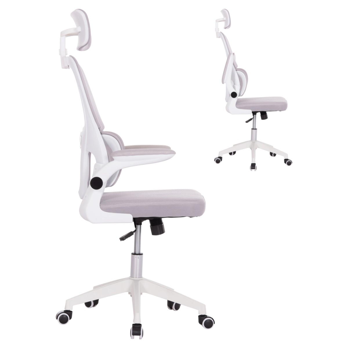 ΚΑΡΕΚΛΑ ΓΡΑΦΕΙΟΥ BASTON HM18236.03 ΓΚΡΙ MESH & ΛΕΥΚΟΣ PP ΣΚΕΛΕΤΟΣ 64x60x127Υεκ. ΚΑΡΕΚΛΑ ΓΡΑΦΕΙΟΥ BASTON HM18236.03 ΓΚΡΙ MESH & ΛΕΥΚΟΣ PP ΣΚΕΛΕΤΟΣ 64x60x127Υεκ.