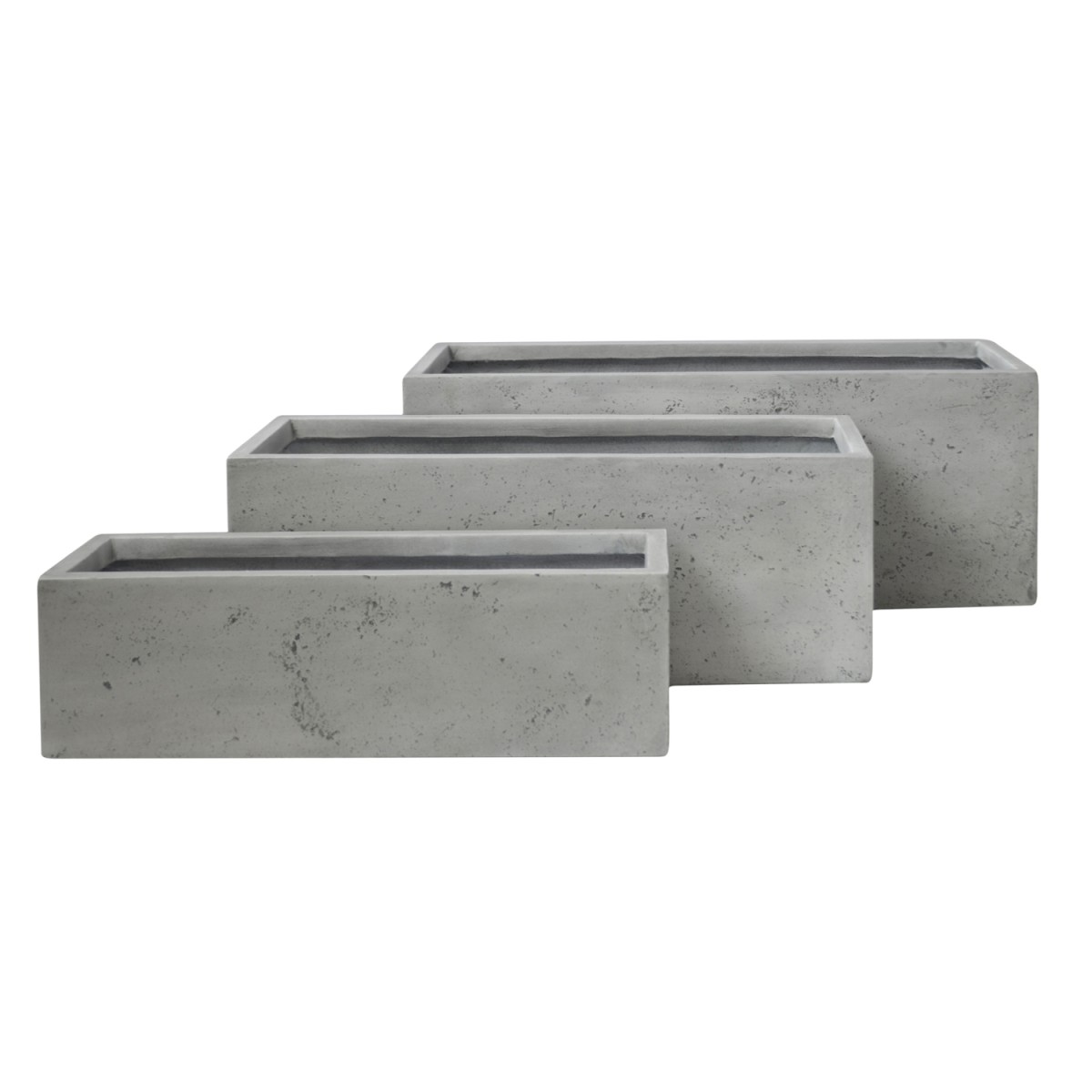 ΣΕΤ 3ΤΜΧ ΓΛΑΣΤΡΕΣ ΟΡΘΟΓΩΝΙΕΣ GARDENER HM4723 FIBERCLAY ΓΚΡΙ CEMENT 81x30x30Υεκ. ΣΕΤ 3ΤΜΧ ΓΛΑΣΤΡΕΣ ΟΡΘΟΓΩΝΙΕΣ GARDENER HM4723 FIBERCLAY ΓΚΡΙ CEMENT 81x30x30Υεκ.