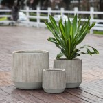 ΣΕΤ 3ΤΜΧ ΓΛΑΣΤΡΕΣ ΣΤΡΟΓΓΥΛΕΣ ΣΕΙΡΑ GARDENER HM4724 FIBERCLAY-ΧΡΩΜΑ CEMENT Φ55x55Υεκ ΣΕΤ 3ΤΜΧ ΓΛΑΣΤΡΕΣ ΣΤΡΟΓΓΥΛΕΣ ΣΕΙΡΑ GARDENER HM4724 FIBERCLAY-ΧΡΩΜΑ CEMENT Φ55x55Υεκ