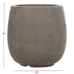 ΣΕΤ 4ΤΜΧ ΓΛΑΣΤΡΕΣ ΣΤΡΟΓΓΥΛΕΣ GARDENER HM4726 FIBERCLAY ΓΚΡΙΖΟΠΡΑΣΙΝΟ Φ52x55Υεκ ΣΕΤ 4ΤΜΧ ΓΛΑΣΤΡΕΣ ΣΤΡΟΓΓΥΛΕΣ GARDENER HM4726 FIBERCLAY ΓΚΡΙΖΟΠΡΑΣΙΝΟ Φ52x55Υεκ