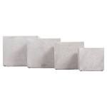 ΣΕΤ 4ΤΜΧ ΓΛΑΣΤΡΕΣ ΤΕΤΡΑΓΩΝΕΣ GARDENER HM4730 FIBERCLAY ΓΚΡΙ CEMENT 37x37x32Υεκ. ΣΕΤ 4ΤΜΧ ΓΛΑΣΤΡΕΣ ΤΕΤΡΑΓΩΝΕΣ GARDENER HM4730 FIBERCLAY ΓΚΡΙ CEMENT 37x37x32Υεκ.