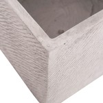 ΣΕΤ 4ΤΜΧ ΓΛΑΣΤΡΕΣ ΤΕΤΡΑΓΩΝΕΣ GARDENER HM4730 FIBERCLAY ΓΚΡΙ CEMENT 37x37x32Υεκ. ΣΕΤ 4ΤΜΧ ΓΛΑΣΤΡΕΣ ΤΕΤΡΑΓΩΝΕΣ GARDENER HM4730 FIBERCLAY ΓΚΡΙ CEMENT 37x37x32Υεκ.