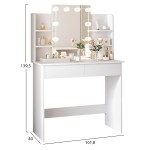 ΤΟΥΑΛΕΤΑ ΜΕ ΦΩΤΙΣΜΟ LED-ΡΑΦΙΑ-ΣΥΡΤΑΡΙΑ LAURYN HM2502.03 ΛΕΥΚΟ 108x40x140Υεκ