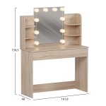 ΤΟΥΑΛΕΤΑ ΜΕ ΦΩΤΙΣΜΟ LED-ΡΑΦΙΑ-ΣΥΡΤΑΡΙΑ LAURYN HM2502.01 SONAMA 108x40x140Υεκ ΤΟΥΑΛΕΤΑ ΜΕ ΦΩΤΙΣΜΟ LED-ΡΑΦΙΑ-ΣΥΡΤΑΡΙΑ LAURYN HM2502.01 SONAMA 108x40x140Υεκ