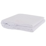 ΕΠΙΣΤΡΩΜΑ ΑΔΙΑΒΡΟΧΟ VELURA HM12174.90 MICROFIBER & PU--4 ΛΑΣΤΙΧΑ 90x200εκ