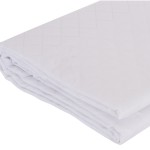 ΕΠΙΣΤΡΩΜΑ ΑΔΙΑΒΡΟΧΟ VELURA HM12174.90 MICROFIBER & PU--4 ΛΑΣΤΙΧΑ 90x200εκ