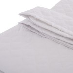 ΕΠΙΣΤΡΩΜΑ ΑΔΙΑΒΡΟΧΟ VELURA HM12174.90 MICROFIBER & PU--4 ΛΑΣΤΙΧΑ 90x200εκ